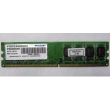 Модуль оперативной памяти 4Gb DDR2 Patriot PSD24G8002 pc-6400 (800MHz)  (Фрязино)
