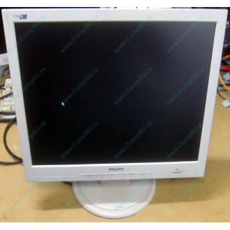 Монитор 17" TFT Philips 170S с битым пикселем в Фрязино, белый (Фрязино)
