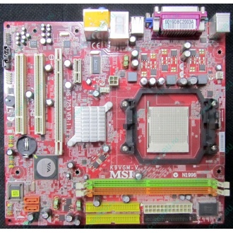 Б/У материнская плата с дефектом MSI MS-7253 K9VGM-V VER 1.1 s.AM2 (Фрязино)