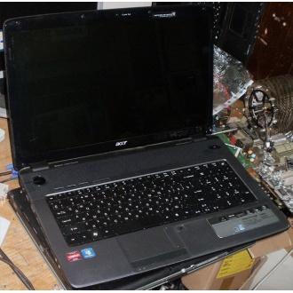 Ноутбук Acer Aspire 7540G-504G50Mi (AMD Turion II X2 M500 (2x2.2Ghz) /no RAM! /no HDD! /17.3" TFT 1600x900) - Фрязино